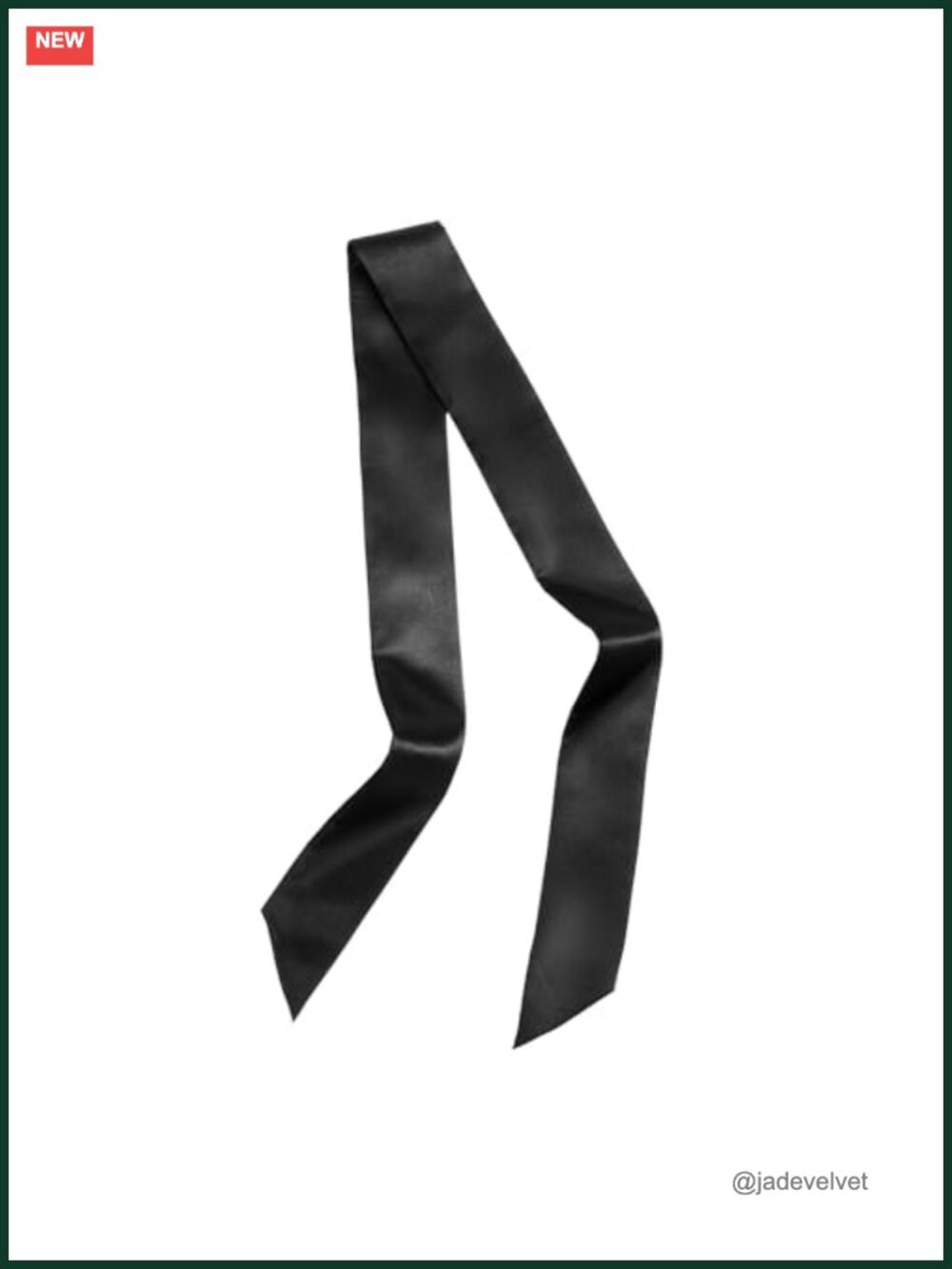 Women's Satin-Like Skinny Scarf, Versatile Neck Scarf Purse Handle Wrap Belt